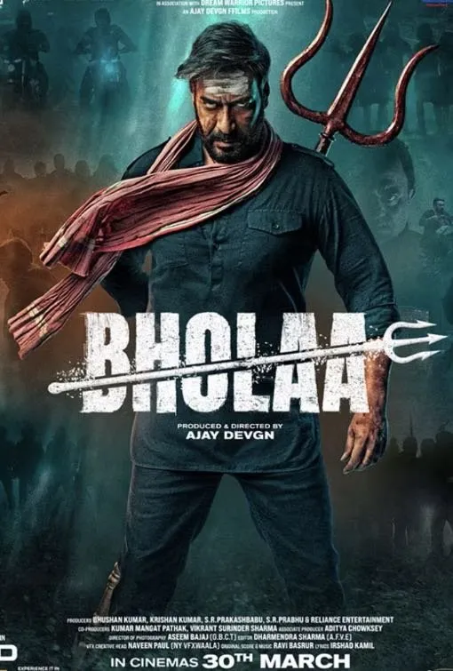 Movie poster BHOLAA on Televo IPTV