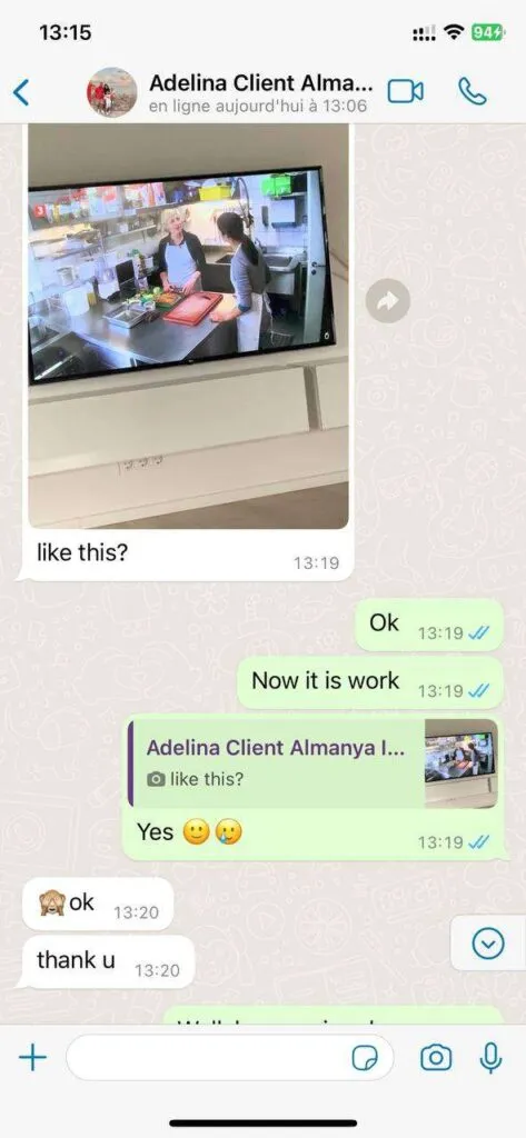 WhatsApp client chat screenshot 4 on Televo IPTV